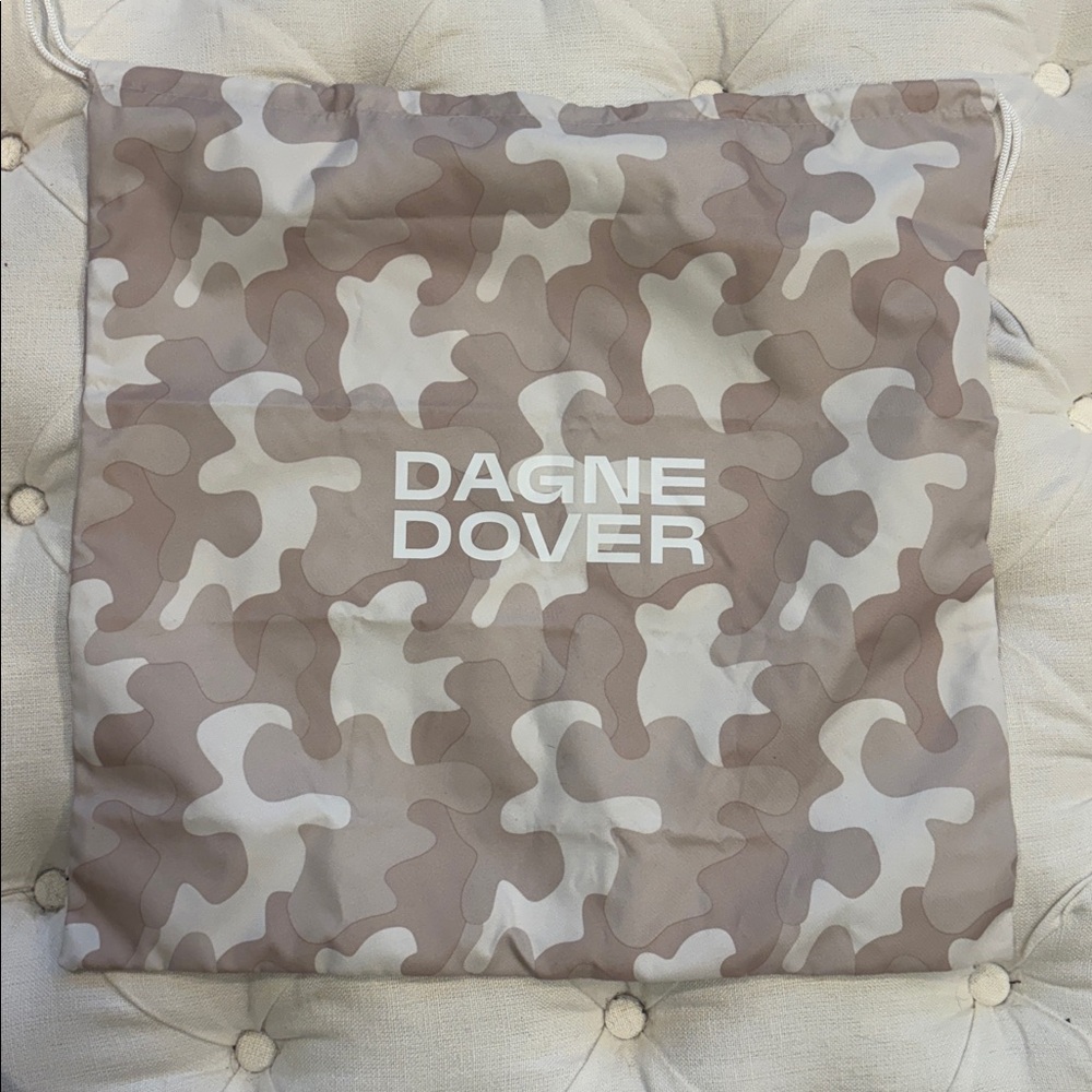 Dagne Dover Brown and Cream Camouflage Bag